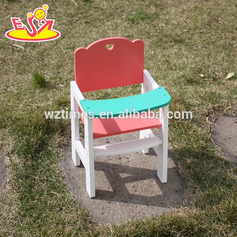 2018 wholesale wooden doll chair new design wooden doll chair high quality wooden doll chair W08F040