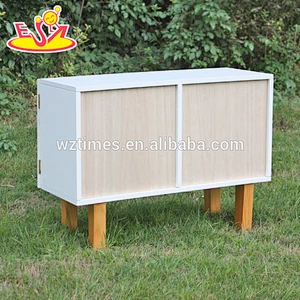 2018 wholesale baby wooden white storage box fashion kids wooden white storage box best children white storage box W08C169
