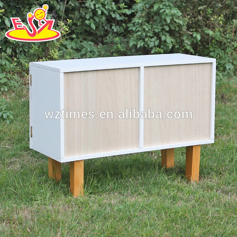 2018 wholesale baby wooden white storage box fashion kids wooden white storage box best children white storage box W08C169