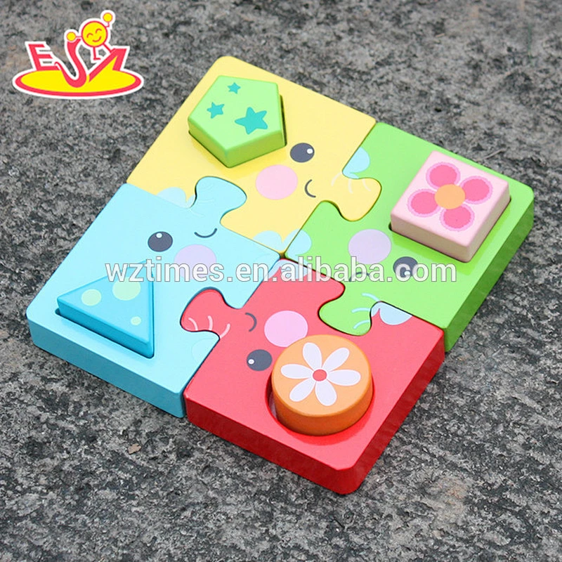 2018 wholesale wooden puzzles for toddlers geometry wooden puzzles for toddlers best wooden puzzles for toddlers W13E071