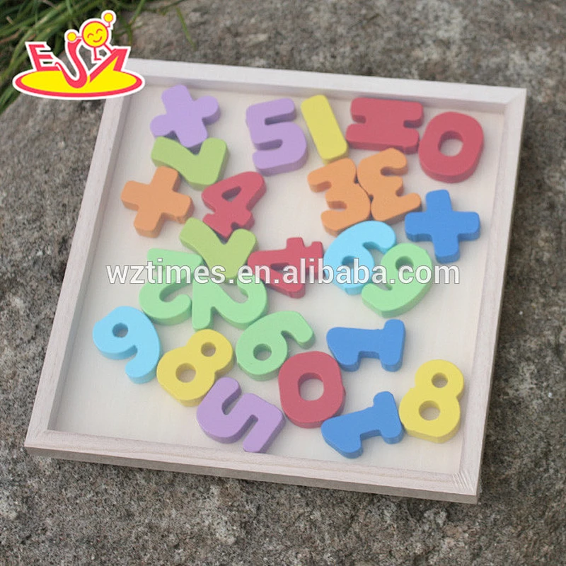 2018 new design numbers wooden math games for kids W14B073