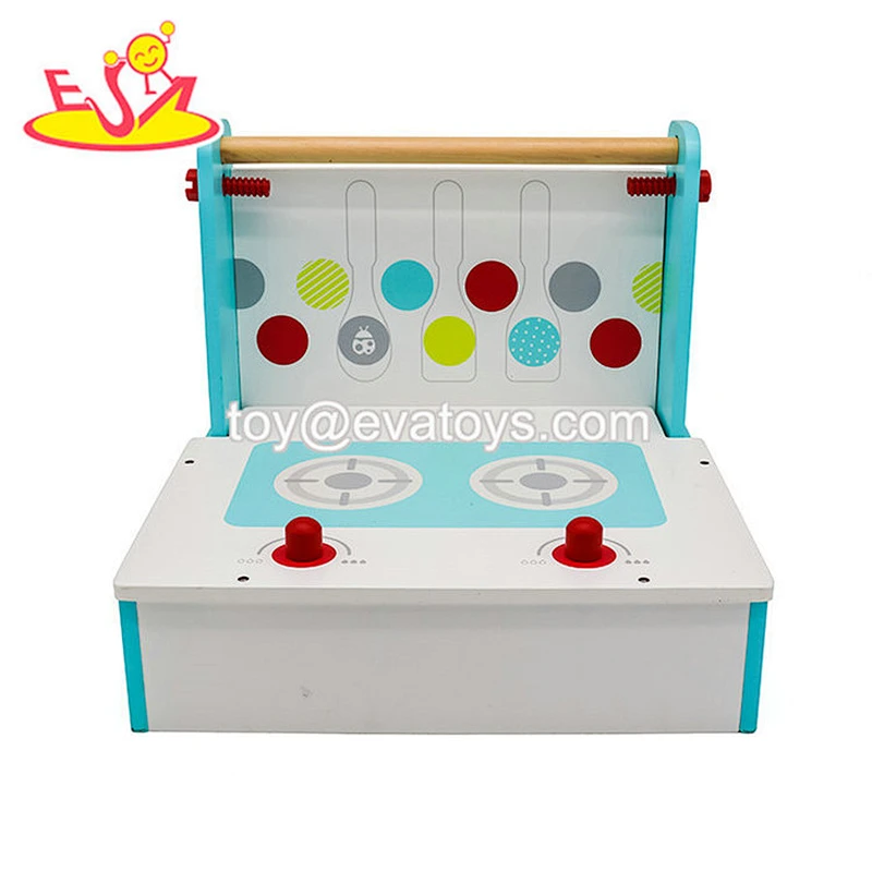 2019 Newly released kids wooden small kitchen toys for wholesale W10C420