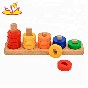 New arrival educational wooden rainbow toy for children W13D205