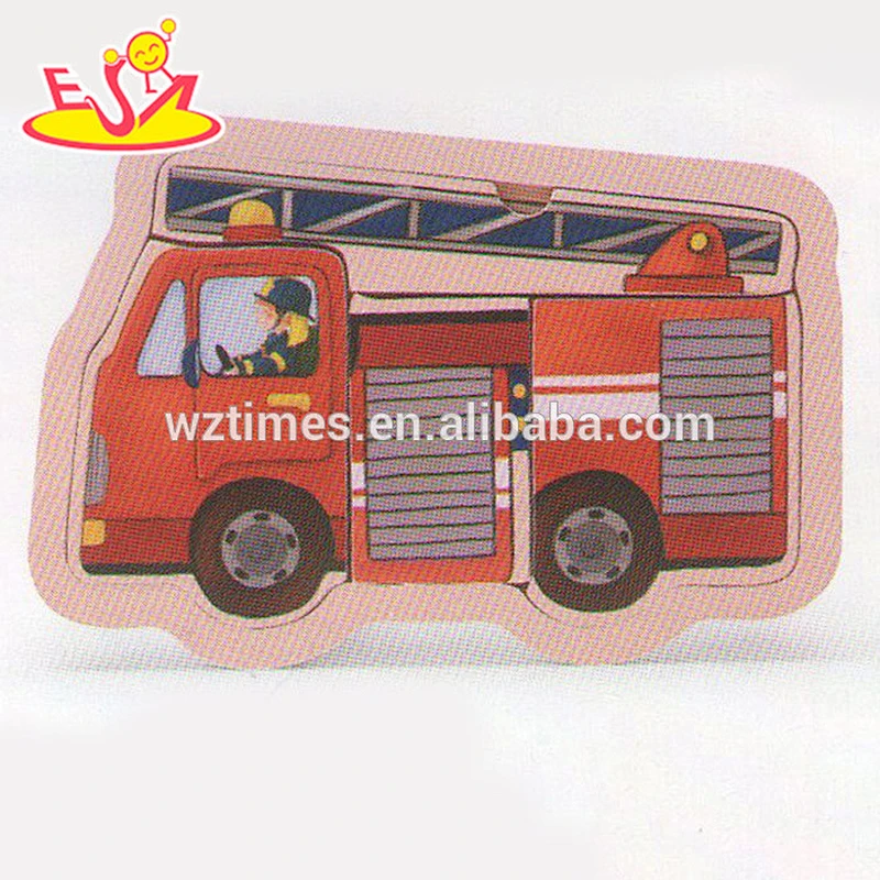 wholesale educational kids wooden 3d puzzle diy toy for sale W14C176
