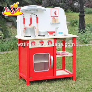 2018 New design wooden kitchen toy children wooden kitchen toy baby wooden kitchen toy W10C133