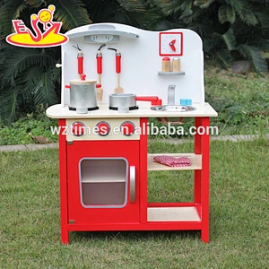 2018 New design wooden kitchen toy children wooden kitchen toy baby wooden kitchen toy W10C133