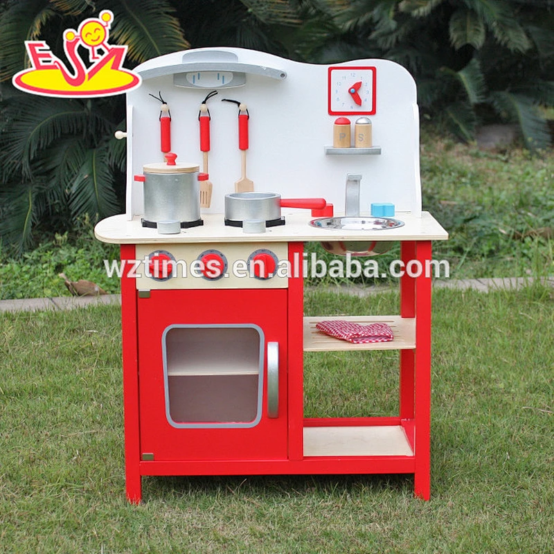 2018 New design wooden kitchen toy children wooden kitchen toy baby wooden kitchen toy W10C133