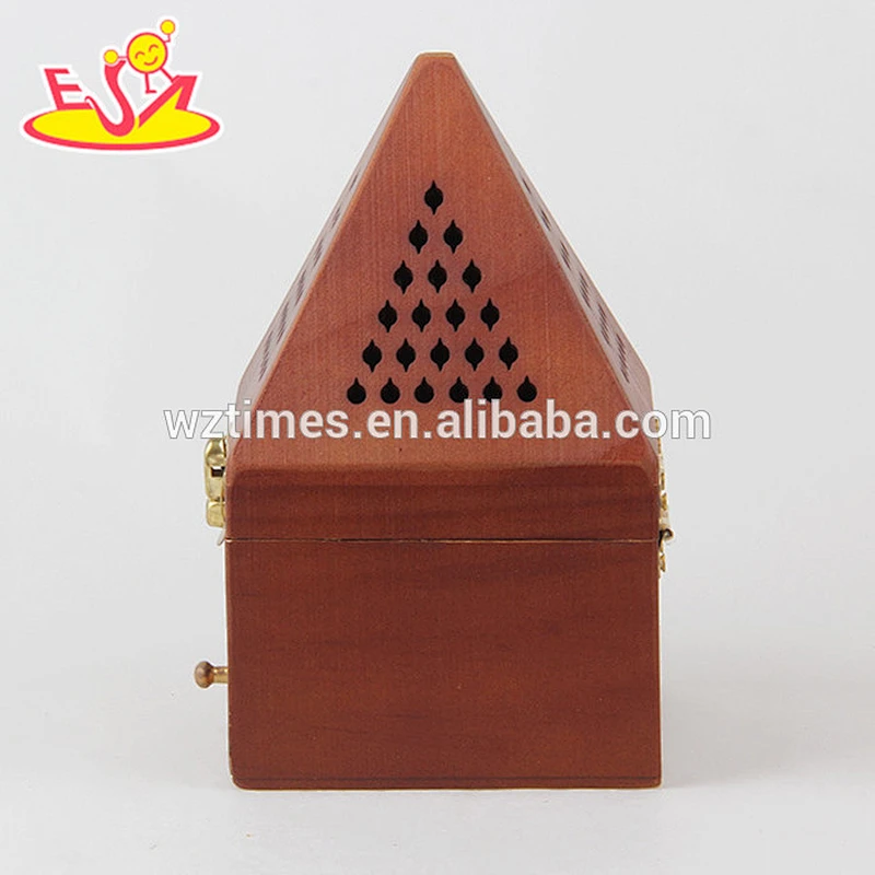2018 Wholesale high quality classical style wooden incense burner household wooden incense burner W02A258