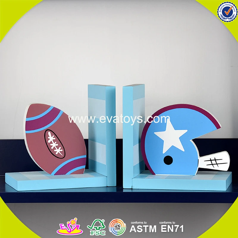wholesale kids wooden cute bookends popular baby wooden cute bookends W08D061