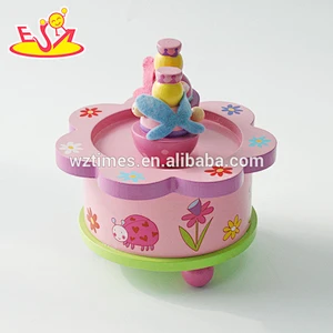 wholesale fashion popular wooden children music box for sale W07B028