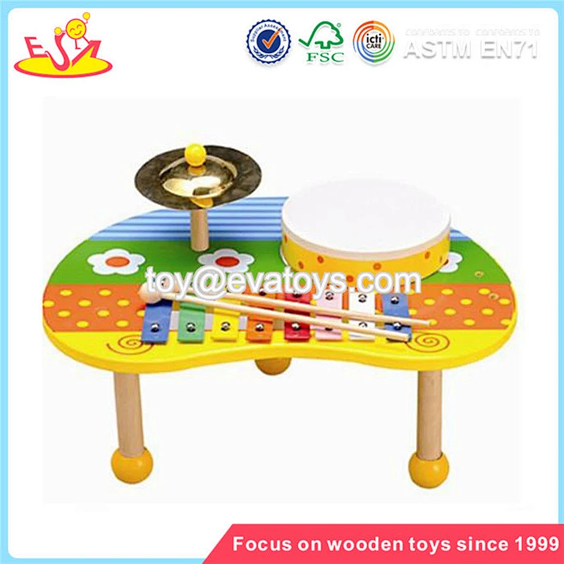 wholesale baby wooden musical instrument funny kids wooden musical instrument W07A049