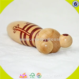 wholesale cheap kids wooden massage stick toy high quality children wooden massage stick toy W02A090
