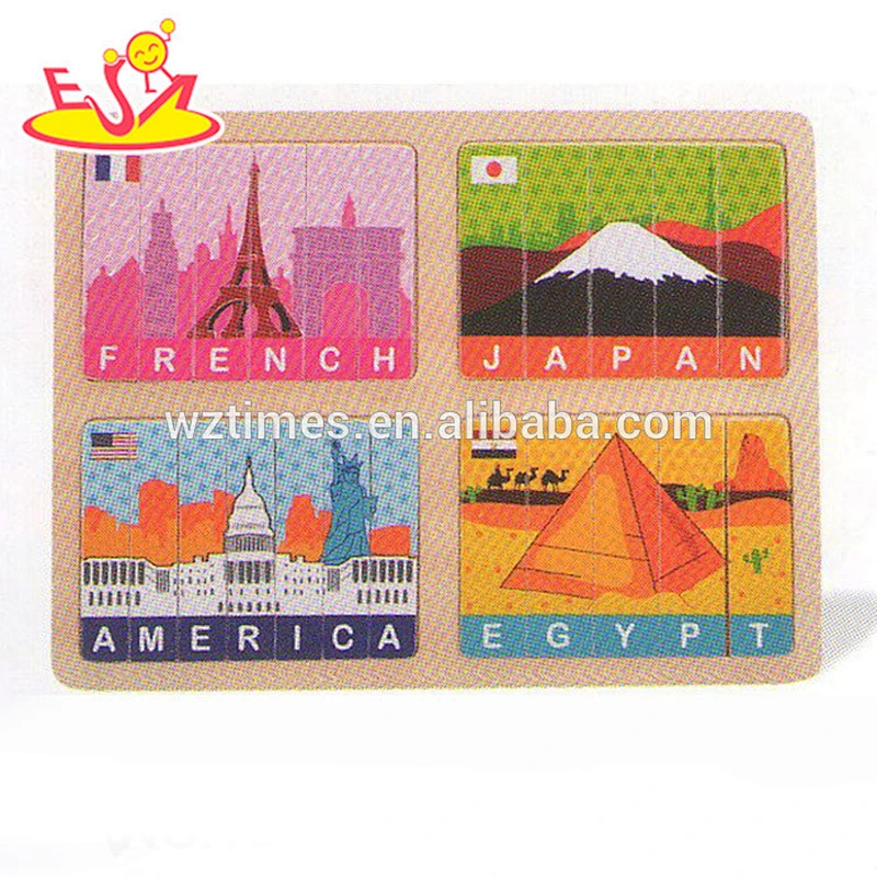 wholesale baby wooden bird puzzle educational kids wooden bird puzzle fashion children wooden bird puzzle W14C154