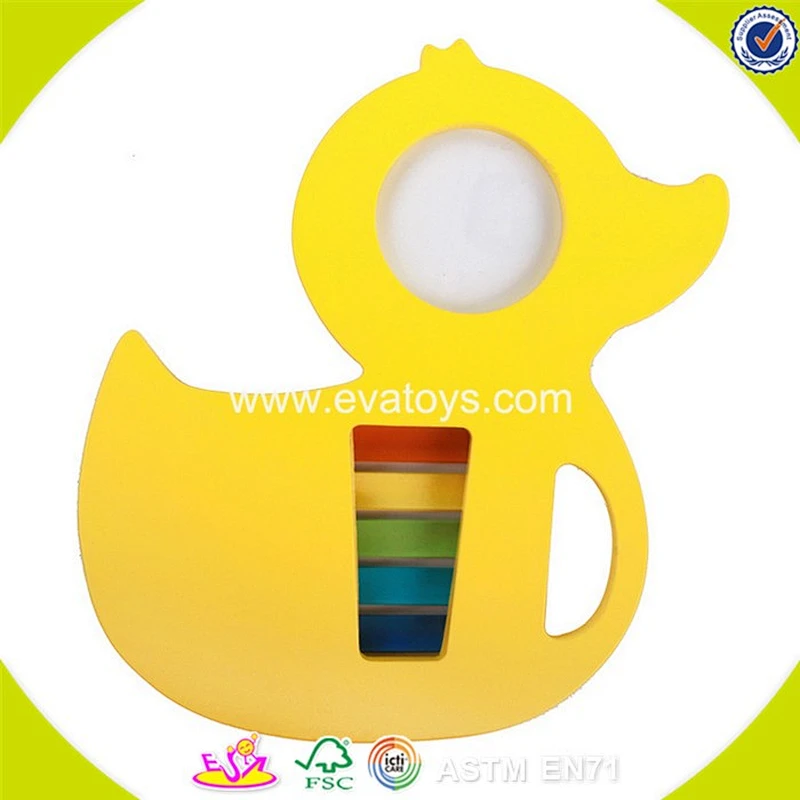 wholesale kids wooden rainbow xylophone for training music talent W07C030