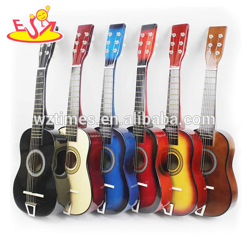 wholesale unique style wooden guitar 34 inches newly fashioned wooden guitar 34 inches W07H029