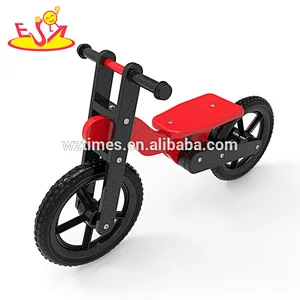 wholesale early learning wooden toddler balance bike for education W16C191