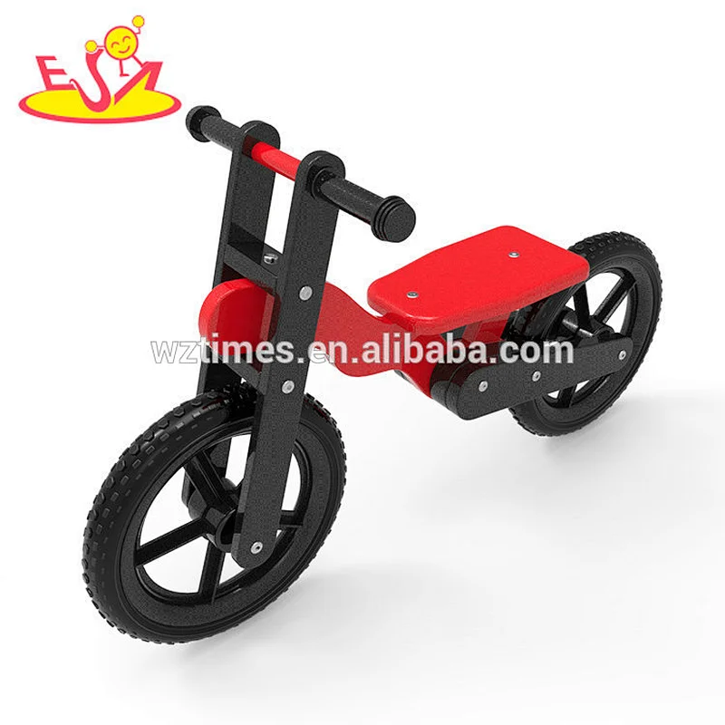 wholesale early learning wooden toddler balance bike for education W16C191