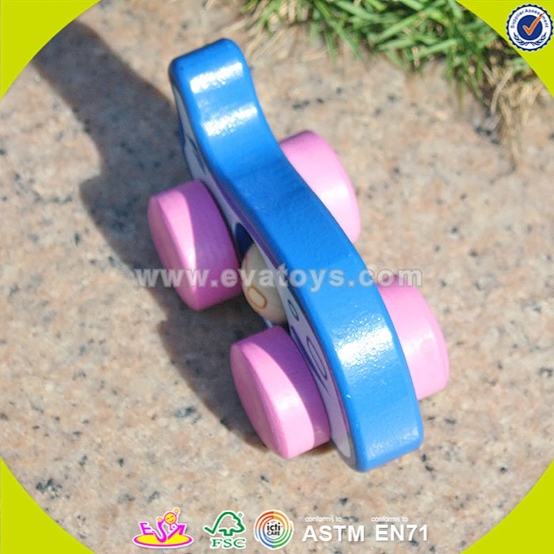 wholesale funny wooden kids car toy for children W04A140