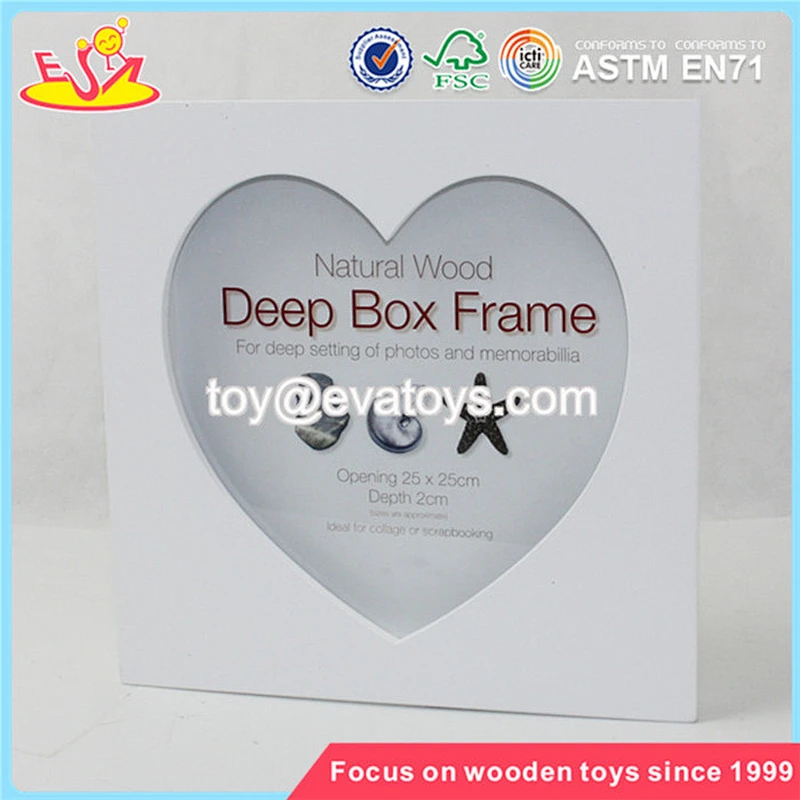 Wholesale brand new white household wooden picture frame W09A016