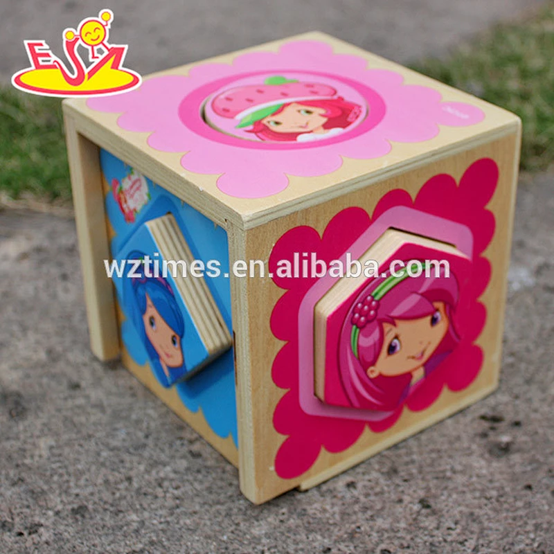 Wholesale educational wooden box toy for kids W11C012