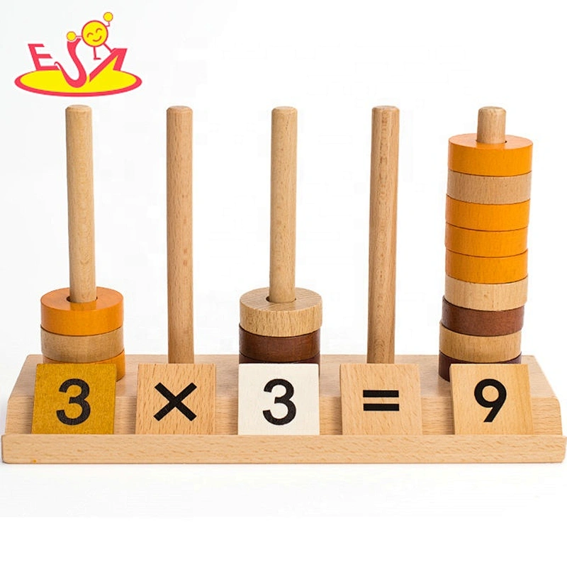 New arrival educational wooden counting games for toddlers W13D223
