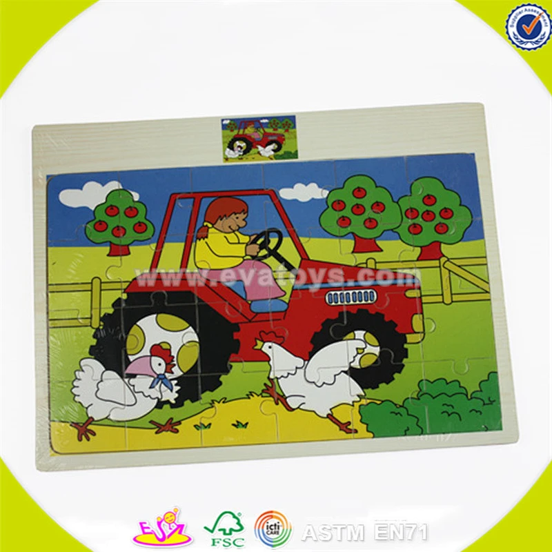 wholesale best sellingg wooden pirate ship puzzle toy top wooden pirate ship puzzle toy fashion baby jigsaw game W14C055