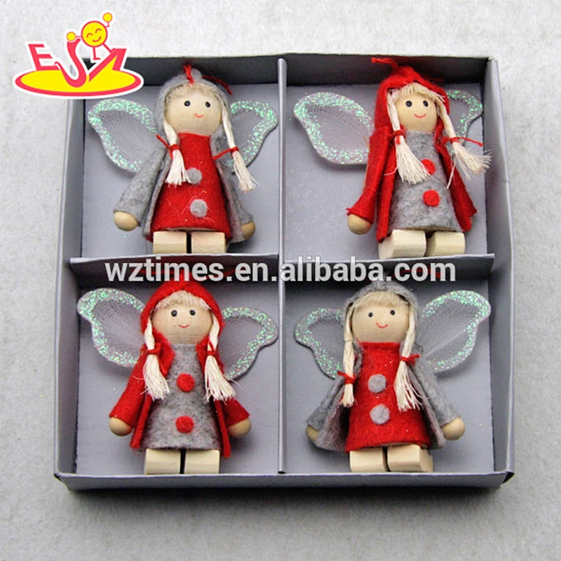 New products cartoon characters wooden dolls for toddlers W02A231