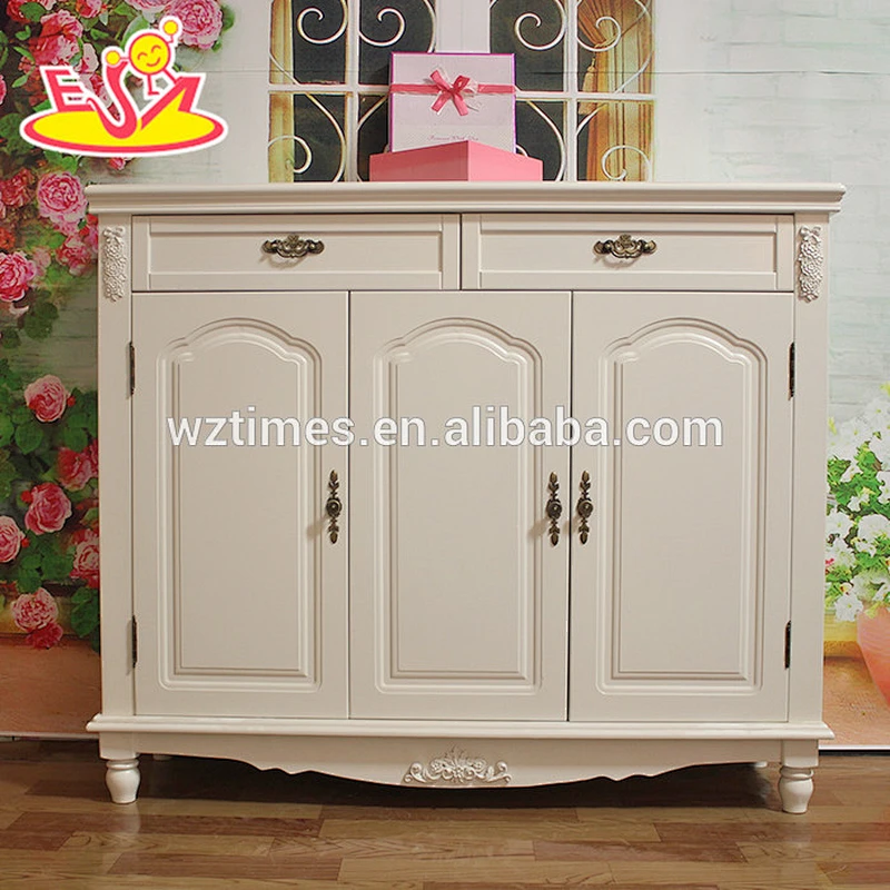 2018 New design wooden furniture cabinets white solid wooden furniture cabinets best design wooden furniture cabinets W08H063