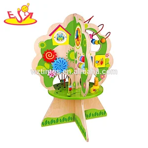 2018 Günstigstes Baumdesign-Holzperlen-Labyrinthspielzeug für die Schulung der Kinder intelligent W11B182