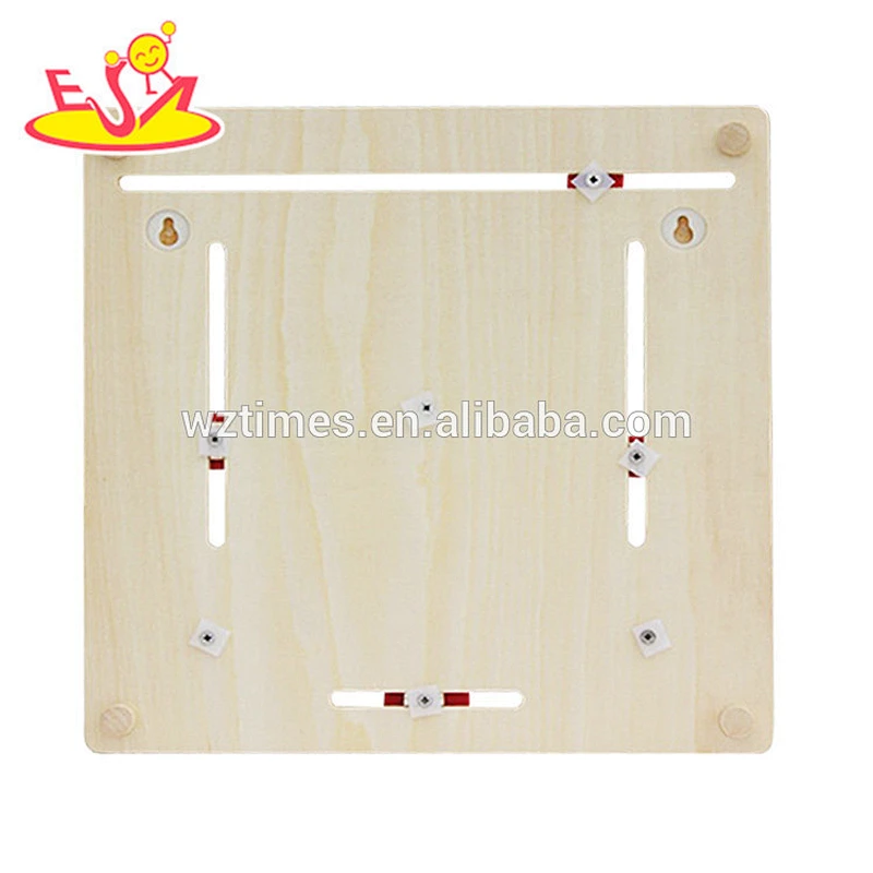 hottest sale kids early learning wooden calendar toy for children education W09F005