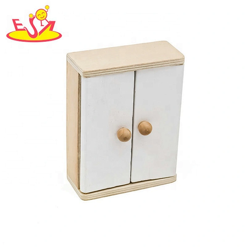 2019 New arrival pretend play wooden miniature furniture toy for kids W06B093
