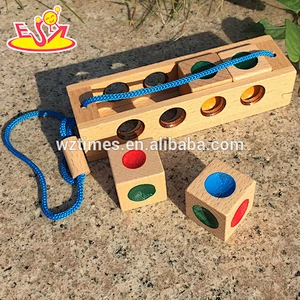 Best children intelligence unlock wooden puzzle toy for educational W01A142