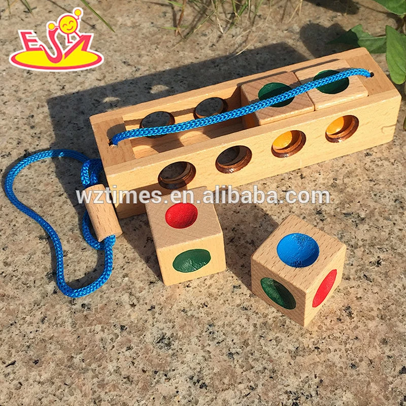 Best children intelligence unlock wooden puzzle toy for educational W01A142