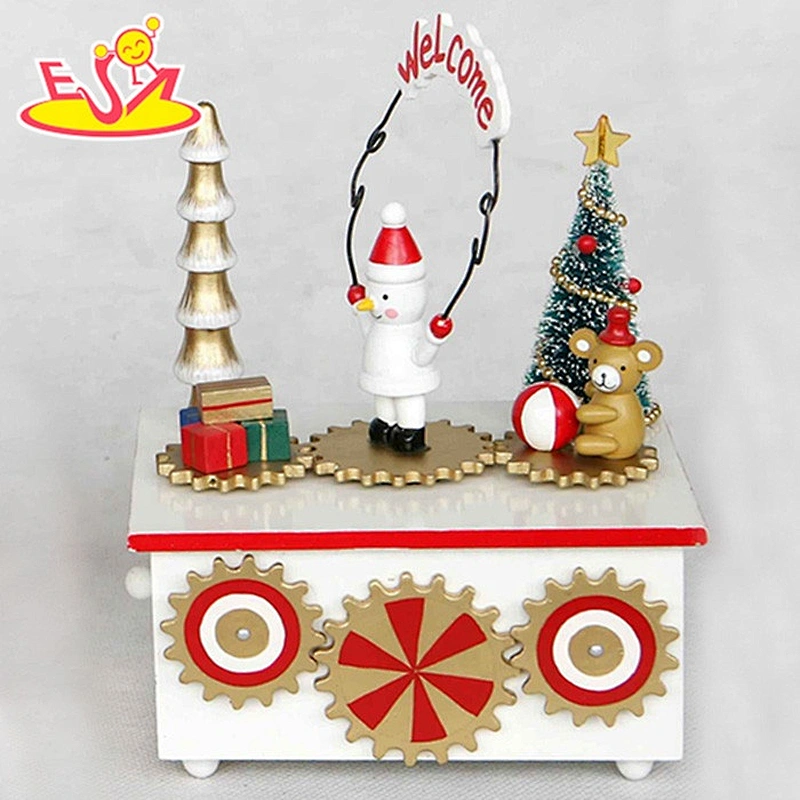 Wholesale baby wooden musical box with low price W07B017B