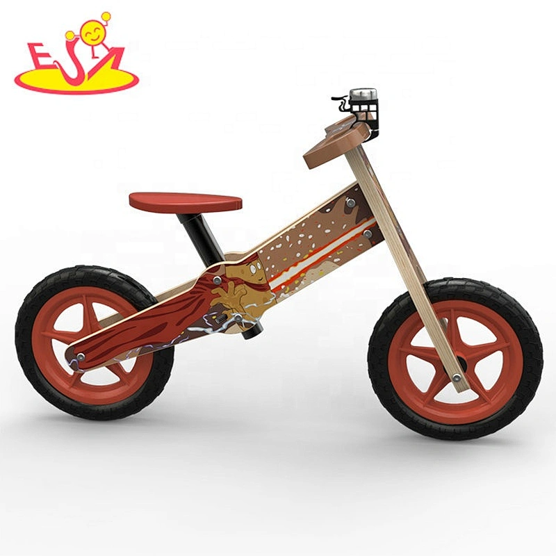 2019 Original Design paddle less wooden toy bike for kids W16C264