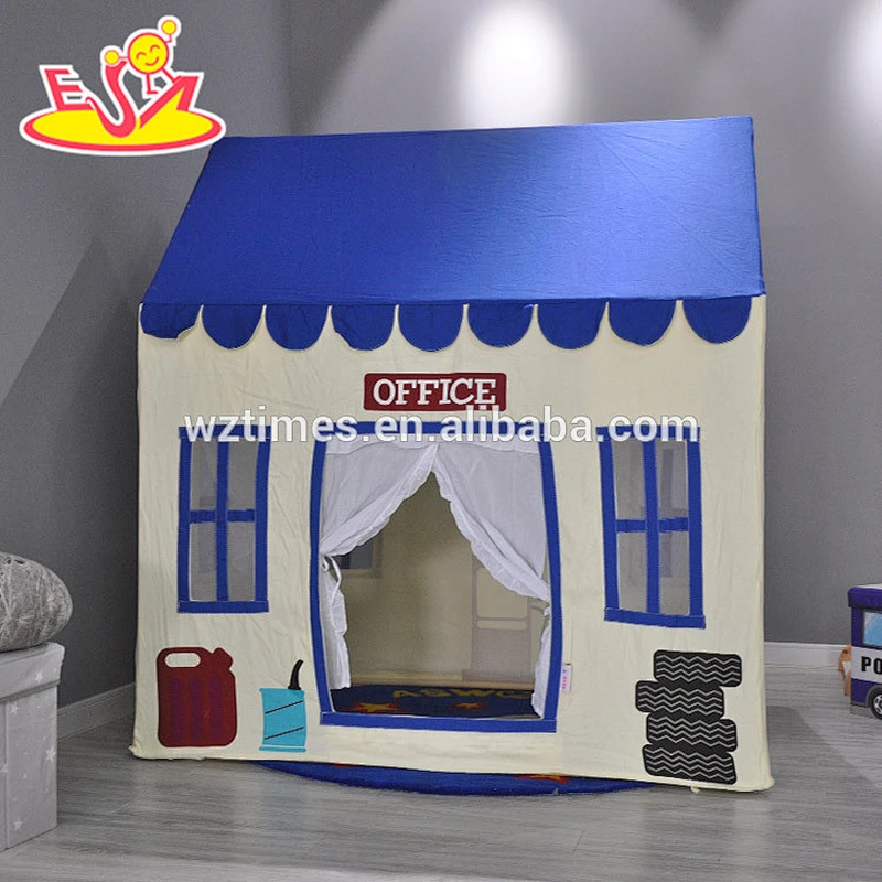 wholesale large freeway station playhouse boys play tent for boys/girls indoor/outdoor W08L009