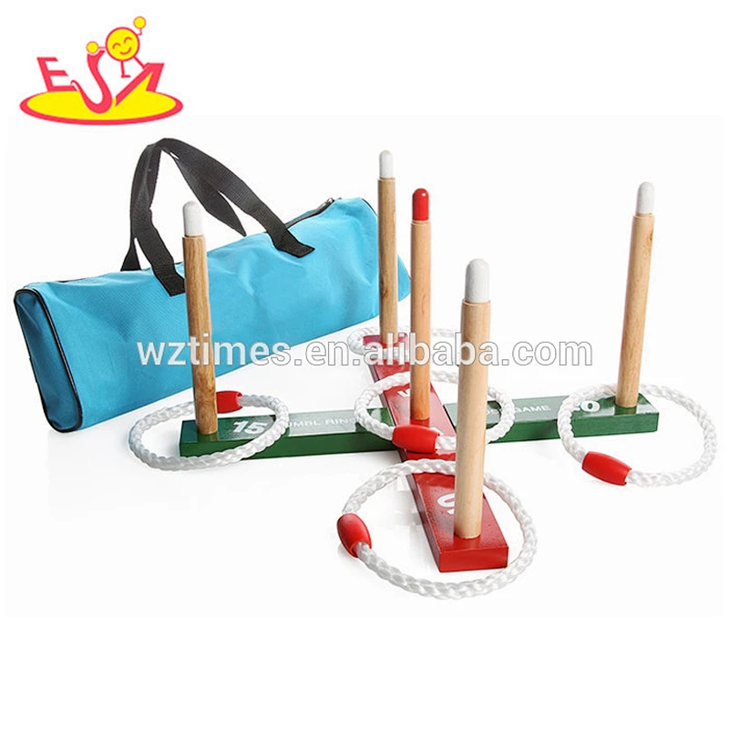 Wholesale most popular cheap connect four wooden giant garden games W01A203