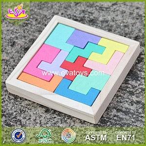 Wholesale most attractive wooden puzzles for toddlers W14A171