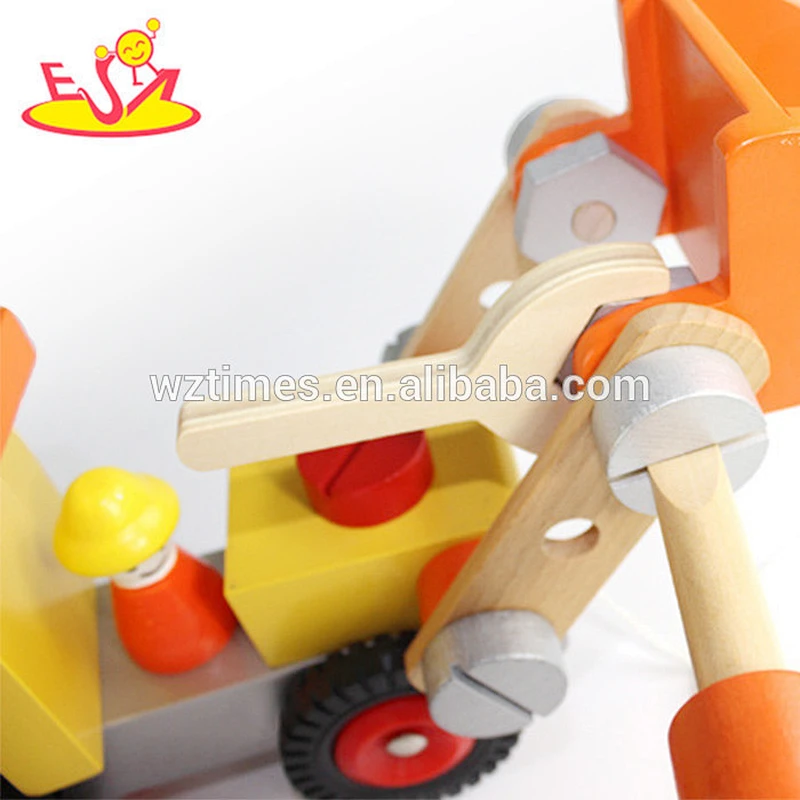 2018 New design wooden vehicle toy children wooden vehicle toy mini wooden vehicle toy W03C023