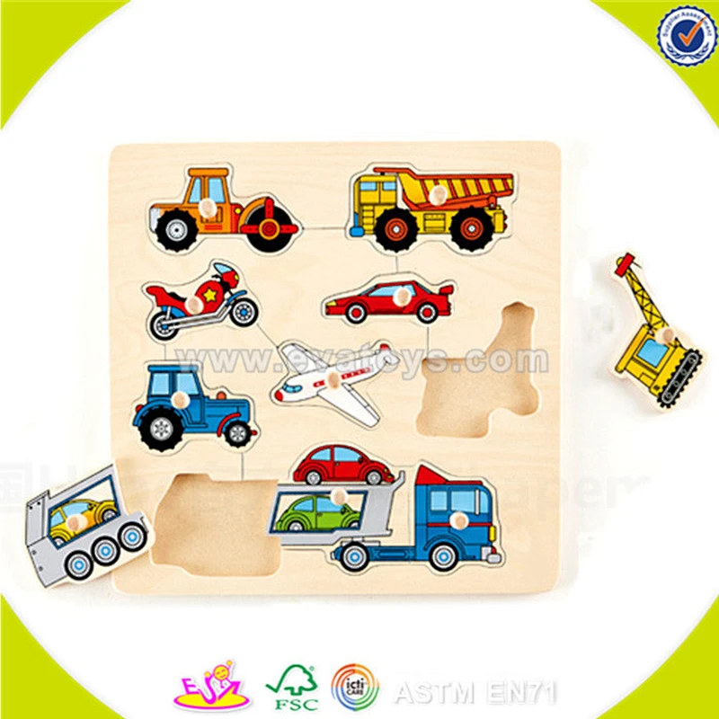 wholesale lovely wooden puzzle toy top sale kids wooden puzzle toy educational toddler wooden puzzle toy W14A130