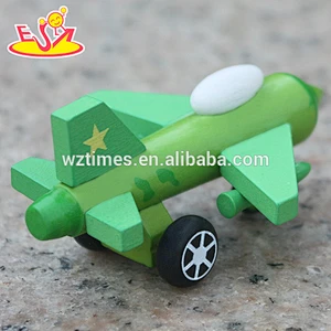 Venta al por mayor de moda infantil modelo madera avión en venta W04A190