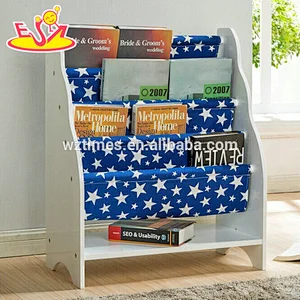 Wholesale top fashion children wooden magazine rack for sale W08C251