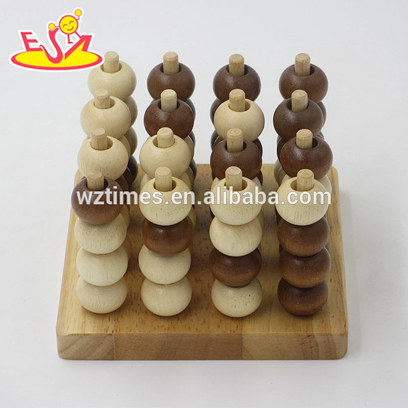2018 Neues Design Holzstapelblöcke Spielzeug Mini Holzstapelblöcke Spielzeug Kind Holzstapelblöcke Spielzeug W13D115