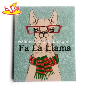 Wholesale creative wall design ideas wooden art decor for children W09D070