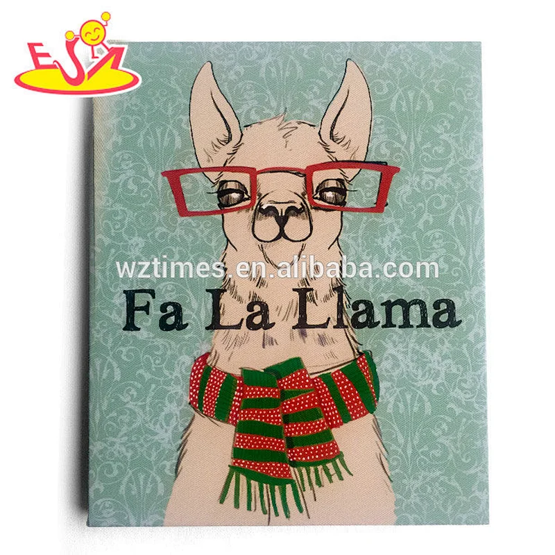 Wholesale creative wall design ideas wooden art decor for children W09D070