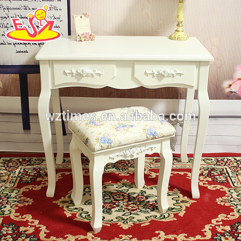 2018 New design wooden table and chair set solid wooden table and chairs bedroom furniture wooden table and chair set W08G191