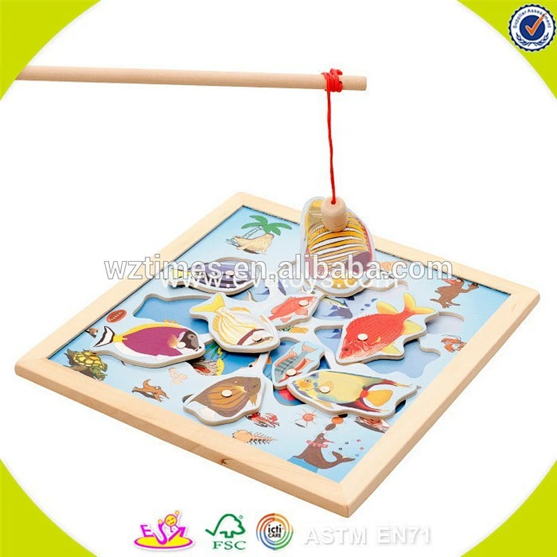 2018 wholesale wooden magnetic toys for toddlers new design ladybug toy wooden magnetic toys for toddlers W01A194