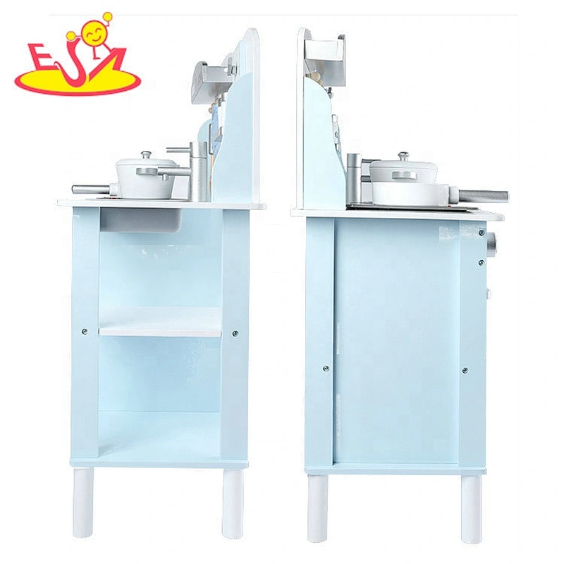 2019 New arrival children wooden pretend kitchen set for sale W10C472