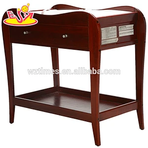 2018 Best sale portable wooden changing station for baby W08C117