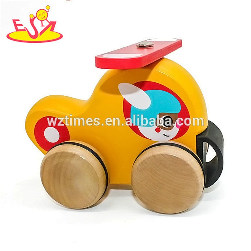 High quality kids wooden first vehicle toy for wholesale W04A380